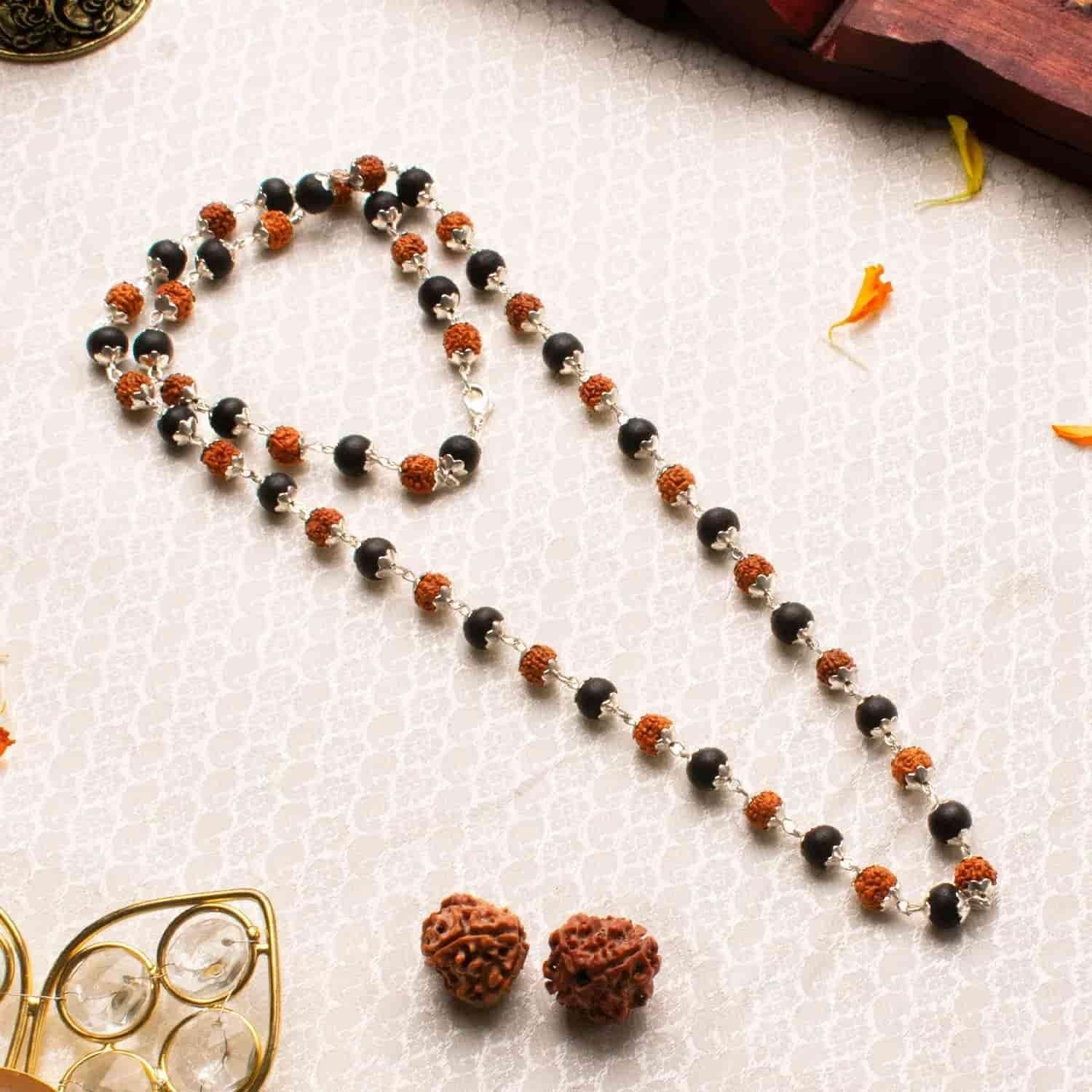 Divya Raksha Rudraksha and Karungali Mala